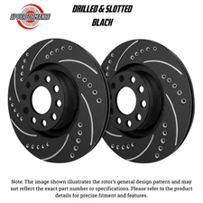 Rear Disc Brake Rotor Set for 2004 Subaru Impreza TS