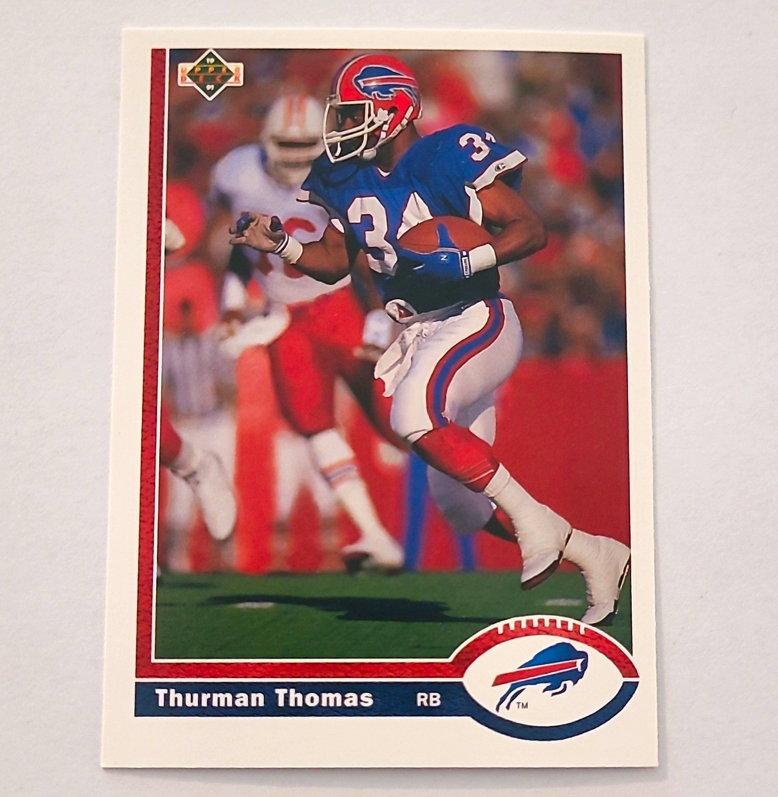 Thurman Thomas #356 1991 Upper Deck Base Set Buffalo Bills NFL Football Card