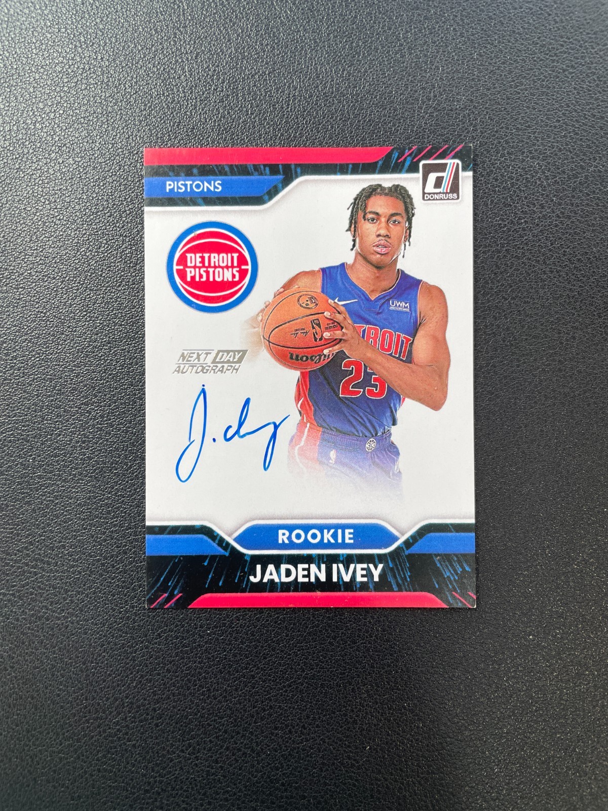 2022-23 Panini Donruss Basketball Jaden Ivey Rc Rookie Next Day Auto BJWZN
