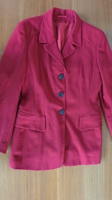 Escada Elements Women's Red Dress Jacket