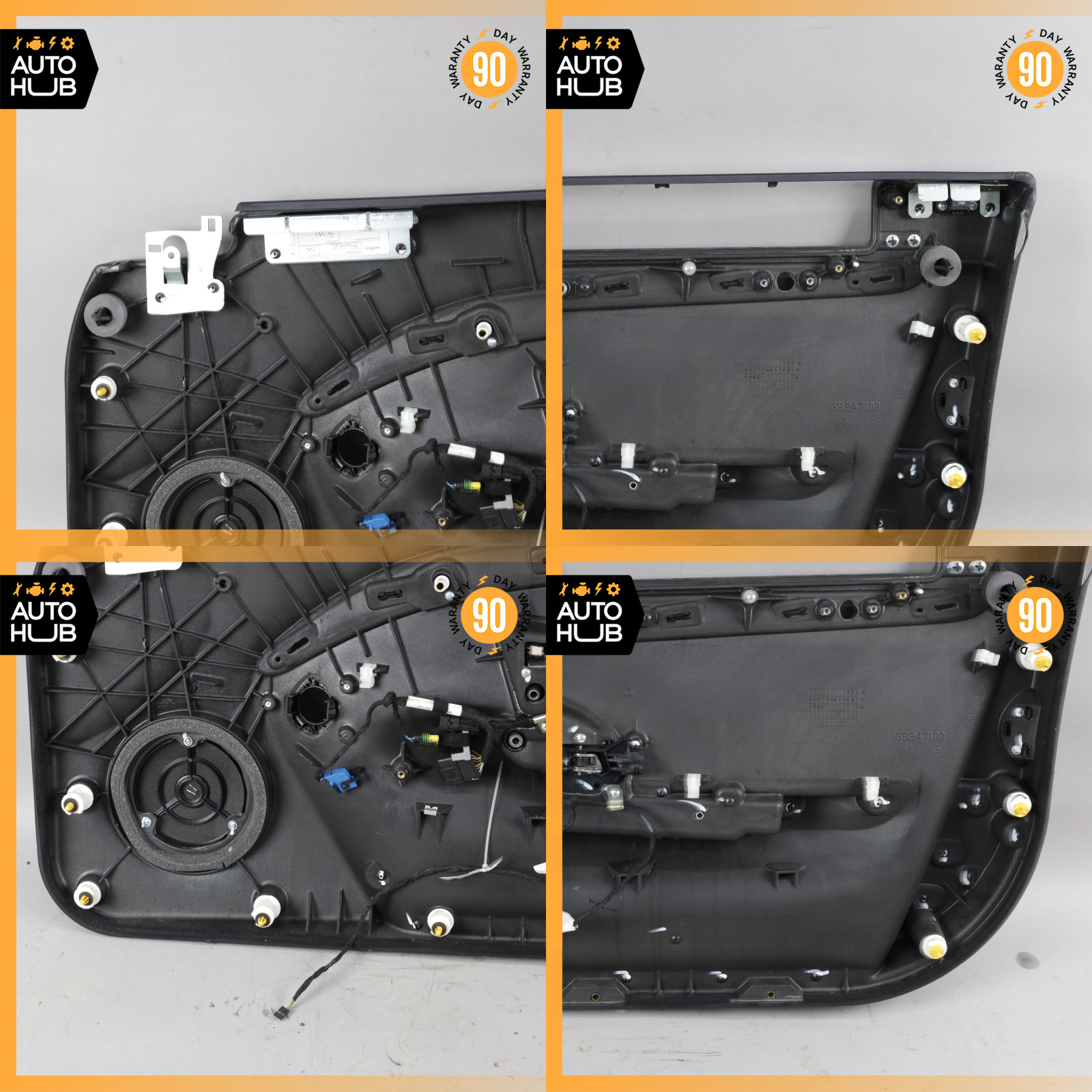 08-14 Maserati GranTurismo M145 Coupe Front Left Interior Door Panel OEM 66k