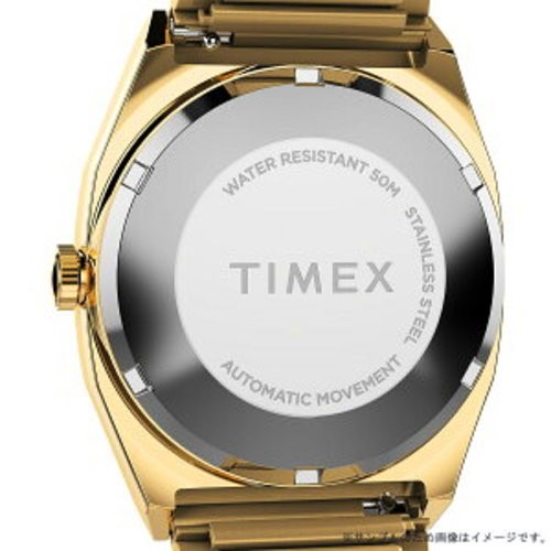 7-4726 TIMEX TW2V18700 ゴールド クォーツ 腕時計 Timex 1983 E-Line Automatic Green Vintage Style Men Watch