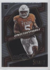 2023 Panini Select Draft Picks Unstoppable Bijan Robinson #UN-5 Rookie RC