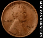 1913-D Lincoln Wheat Cent - Scarce  Semi-key  Better Date  No Reserve  #J8284