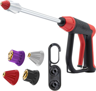 Powerful Cleaner, Flow Force Tech Blasts Dirt & Grime, 4 Precision Tips, Rust-Re