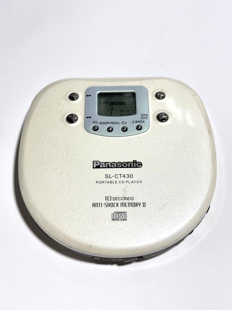 PANASONIC SL-CT830 ポータブルCDプレイヤー Panasonic SL-CT830 MP3