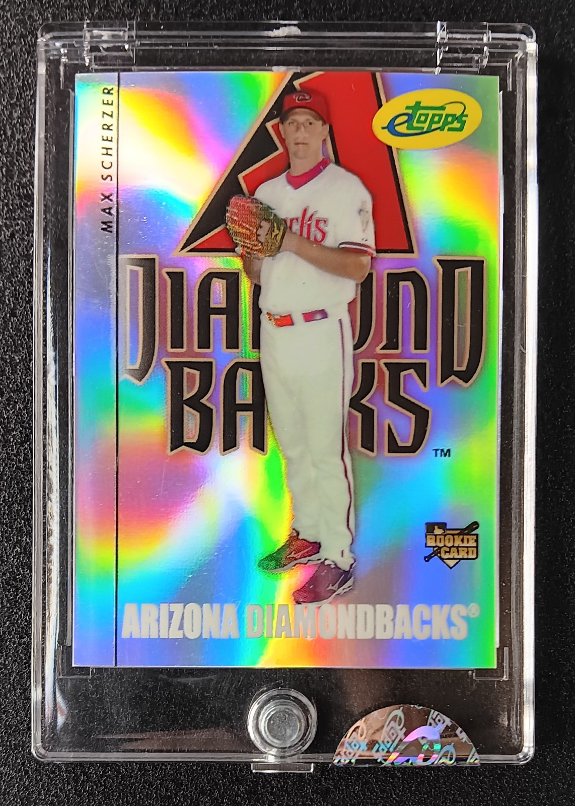 2008 eTopps Max Scherzer RC /999 Refractor Diamondbacks #23 🔥🔥🔥