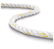 Teufelberger Multiline 5/8"x600' High-Performance White/Yellow Rope for