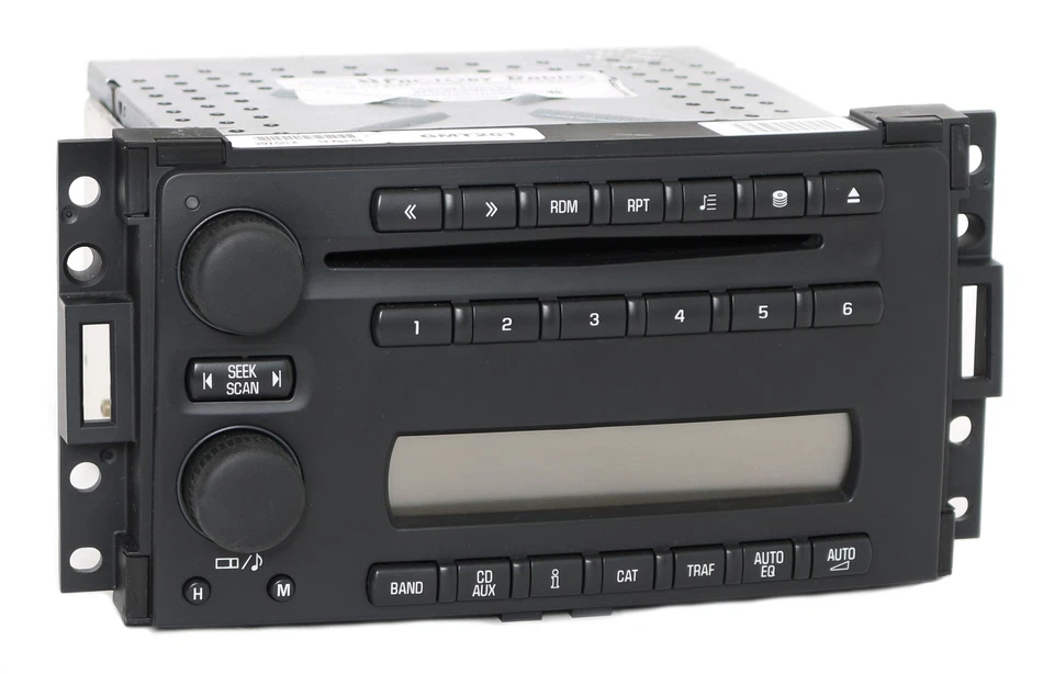 Chevy Uplander Saturn 2005-2007 relé radio AM FM reproductor de CD 6 discos mp3 15209241 Foto 4 de 4