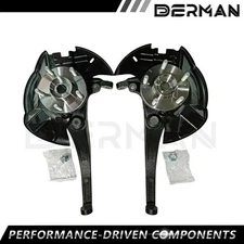 2Pcs Steering Knuckle &Wheel Hub Bearing Assy Front For 2008-2010 Hyundai Sonata