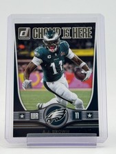 A.J. BROWN 2025 DONRUSS CHAMP IS HERE #CIH-AJB EAGLES Q6928