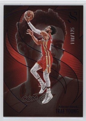 2024-25 Panini Silhouette Purple 110/125 Trae Young #31 pe8