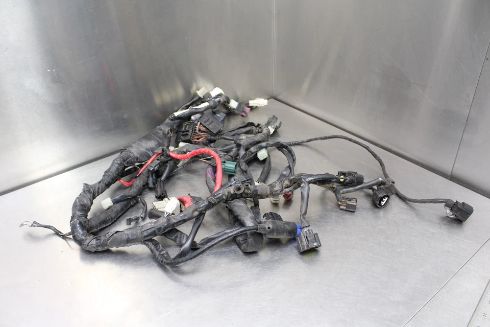 07-08 YAMAHA YZF R1 MAIN ENGINE WIRING HARNESS MOTOR WIRE LOOM 4C8-82590-11-00 - Imagem 2 de 4