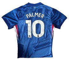 Maglia calcio COLE PALMER firmata a mano FC Chelsea 2025/26 Home RARA prova/COA