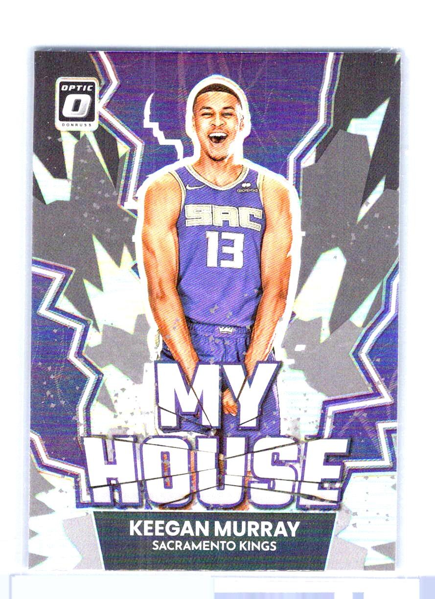 2022-23 Donruss Optic #12 Keegan Murray My House Holo