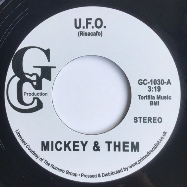 Mickey & The Soul Generation - U.F.O. / Hey, Brother Man (7", RSD, Single, RE) ( - Image 2 of 2