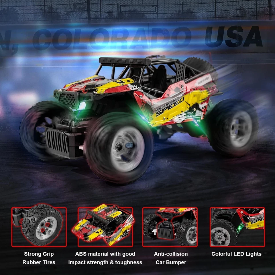 RC Ferngesteuertes Auto Pick Up Monster Truck Monstertruck Offroad Fernbedienung - Bild 4 von 4