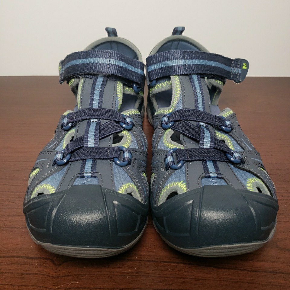 Merrell Hydro Hiker (MY53375) sandalo ragazzo taglia 5w blu verde scarpe acqua
