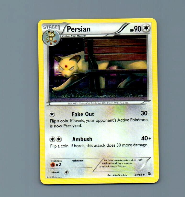 Persian 54/83 Uncommon Generations Pokemon Near Mint