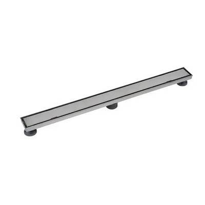 Oatey 32in. Stainless Steel Linear Shower Drain with Tile-In Pattern Drain Cover