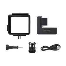 Extended Battery Power Bank Protective Frame Cage for Hero9 Black Camera