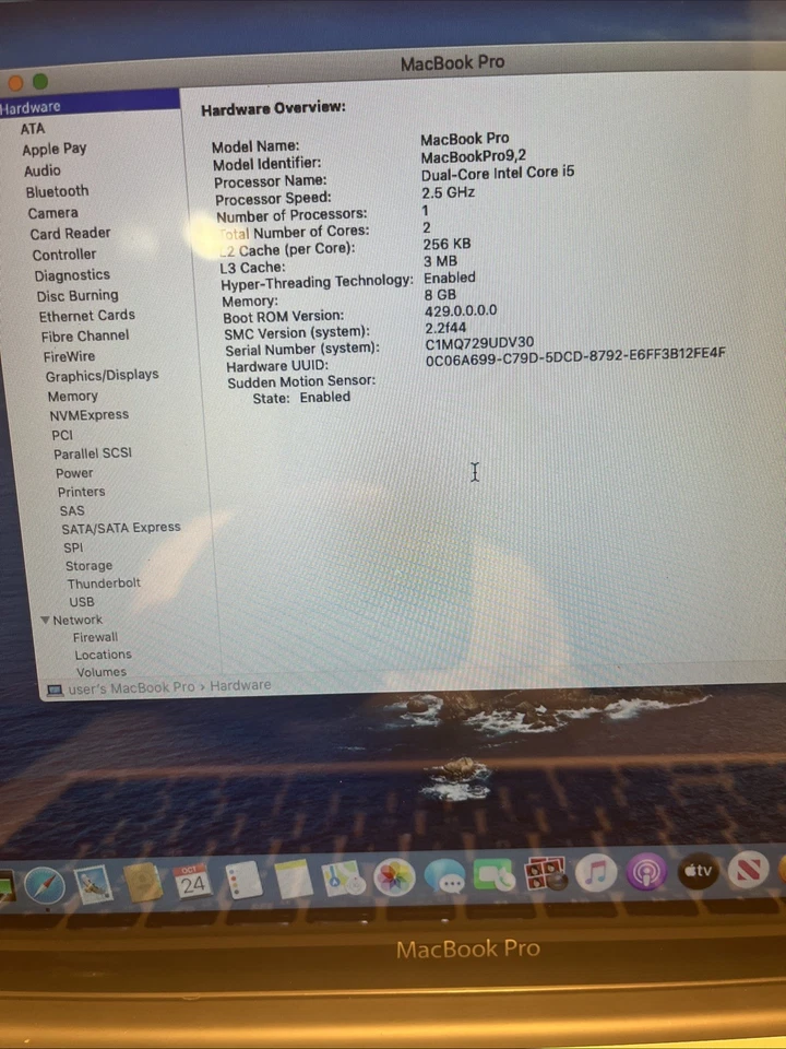 Apple MacBook Pro 13.3" (128GB SSD, Intel Core i5 3rd Gen., 2.50 GHz, 8GB)... - Image 4 of 4