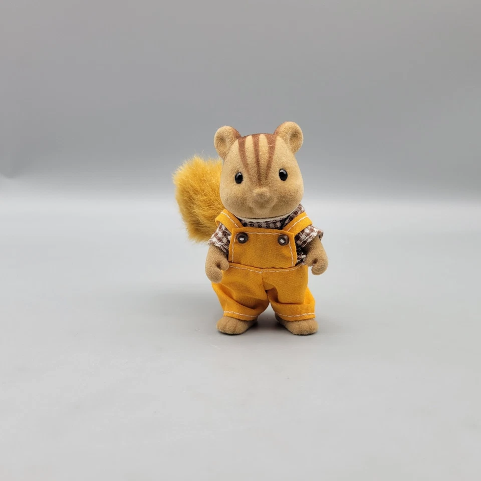 Familia ardilla Calico Critters primera generación Sylvanian Families 1993 de colección Foto 2 de 4