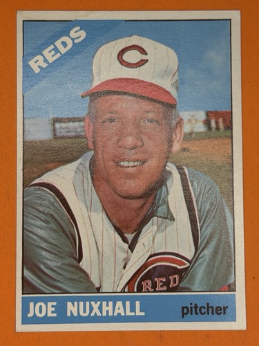 Joe Nuxhall #483 1966 Topps card