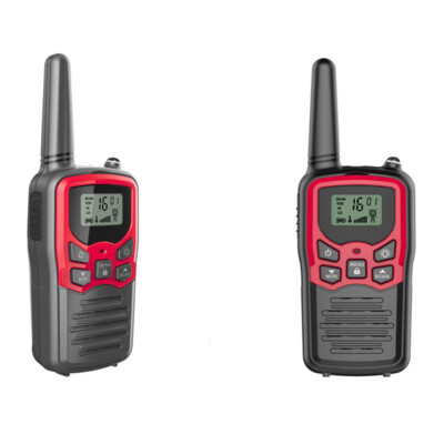 2 PACK Long Range 100 mile Walkie Talkie Two Way Radio Charge Heads NEW