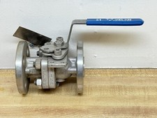 Velan Flanged Ball Valve 316 Stainless Steel Size: 1/2" F03-01413-SSG