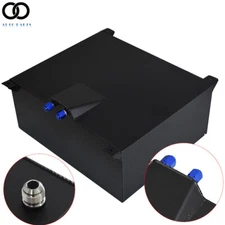 Universal 20 Gallon Aluminum Black Race Drift Fuel Cell cap Tank Level Sender