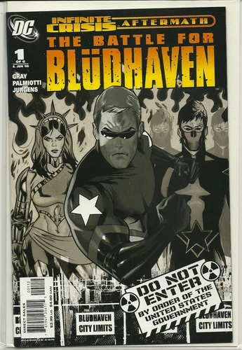 DC COMICS THE BATTLE FOR BLUDHAVEN #1! NM! INFINITE CRISIS AFTERMATH!