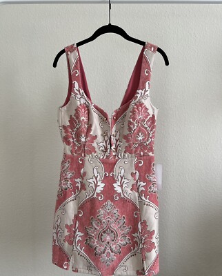 FOR LOVE & LEMONS Brocade Tapestry Mini Dress Size Small | eBay
