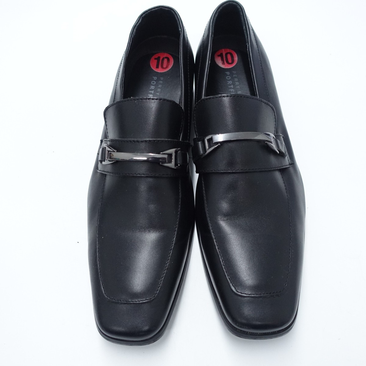 Strap Shoes Perry Ellis Leather Shoes Perry Ellis Single Monk