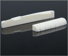 MusicianAtHeart Pure Real BONE NUT and SADDLE Set made for IBANEZ Guitar