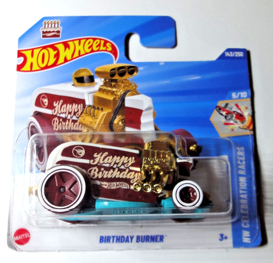 Hot Wheels - Birthday Burner - Treasure Hunt - HW Celebration Racers 2025 JBC26