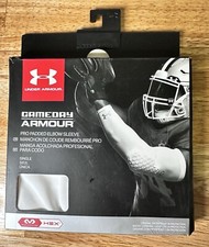 Under Armour Gameday Pro Padded Football Full Arm Sleeve 1346861-100 SIZE LG