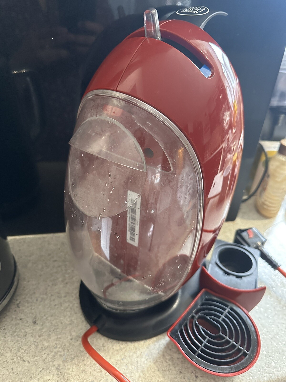 DeLonghi Dolce Gusto Coffee Machine Red .Hardly Used Working Perfectly. eBay