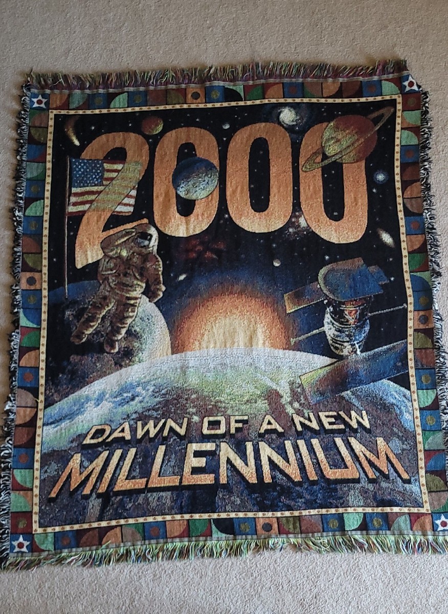 American Weavers USA製 2000 Millennium 記念 American Weavers USA製 2000 Millennium 記念 Y2K Vintage Dawn of a