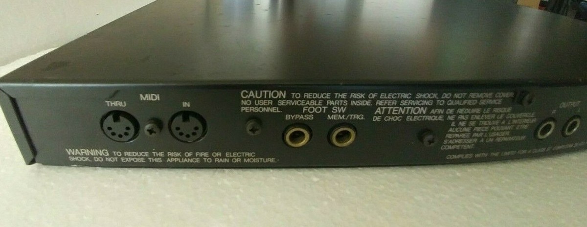 Yamaha SPX50D Digital Effects Sound Processor 1U Japanese version