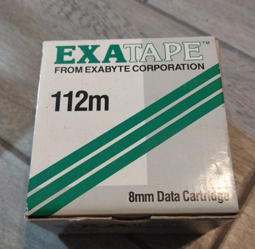 EXABYTE Exatape 112m 8mm Data Cartridge 5 Sealed New in The Box | eBay