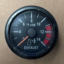 MACK Exhaust Temperature Gauge (from CX613 Gauge Cluster) 21814271