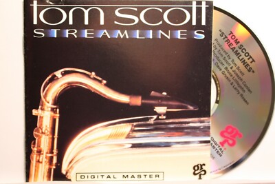 TOM SCOTT ''STREAMLINES'' (CD 1990 GRP) VG Con'd & Ships Free