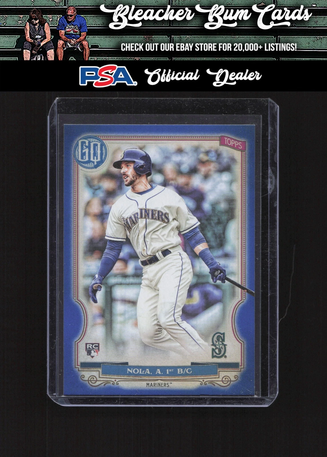 2020 Topps Gypsy Queen 63 Austin Nola RC Blue /150