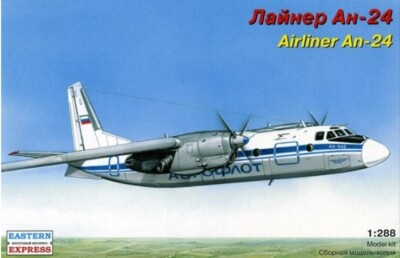 MW22 EASTERN EXPRESS EE28801 ANTONOV AN-24B RUSSIAN SHORT / MEDIUM-HAUL./ 1/288 
