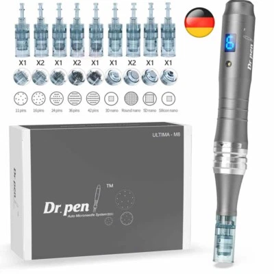 DR.PEN Dr. Pen M8 Professionelles Microneedling Pen Derma-Stift 6 Stufen Anti Falten DE