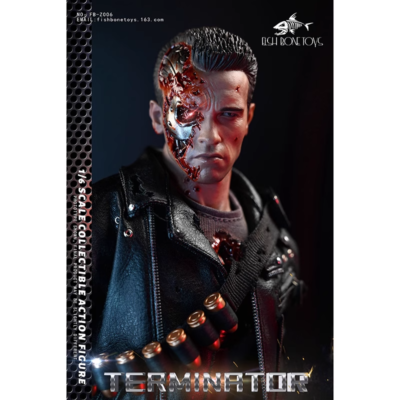 FISH BONETOYS The Terminator Arnold 1/6 T-800 Action Figure FB