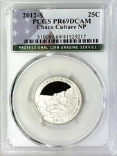 2012-S 25C ATB Quarter Chaco Culture PCGS PR69 DCAM CLAD 22sah0526