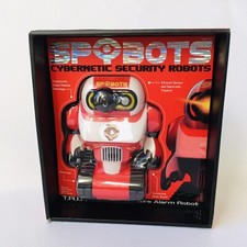 SpyBots Cybernetic Security Robots Red T.R.I.P. LED Tripwire Alarm Robot T-215