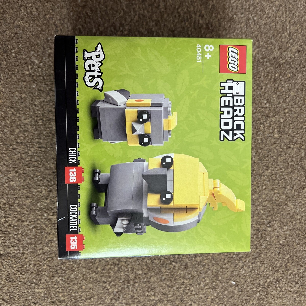 LEGO BRICKHEADZ: Cockatiel (40481)
